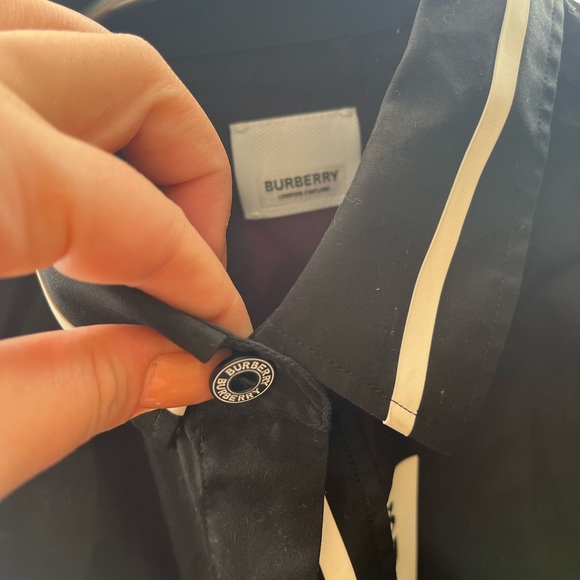Burberry logo CROYDE button-up - Picture 2 of 4
